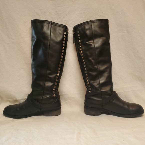 Modern Vice Queen Leather Boots - Picture 4 of 14
